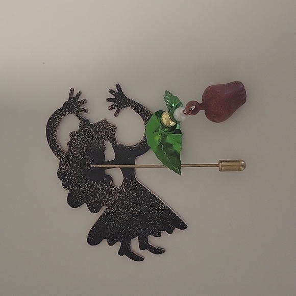 Teacher pin/brooch by artist Karen Rossi - Picture 2 of 4